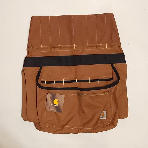 NEW! Carhartt Legacy 5 Gallon Bucket Organizer - Branded, Brown - Tool Holder - Picture 5 of 6